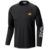 Mizzou Tigers Columbia® Sportswear PFG Fish Flag Black Long Sleeve T-Shirt