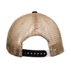 Mizzou Tigers Vault Tiger Logo Khaki Black Washed Snapback Hat