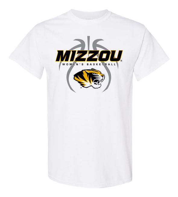 Mizzou Women's Basketball White T-Shirt