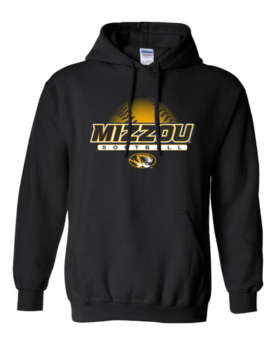 Mizzou 2022 Softball Black Hoodie