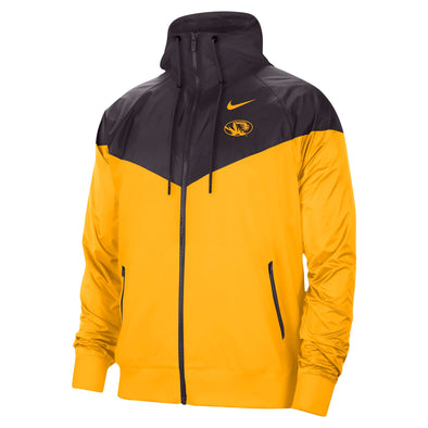 Mizzou Nike® 2022 Wind Runner Gold Oval Tiger Head Jacket