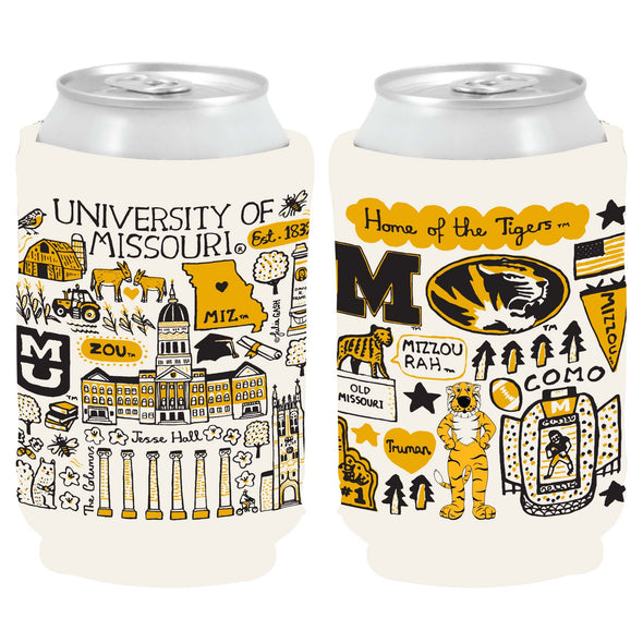 Mizzou Julia Gash Assorted Logo's Can Holder