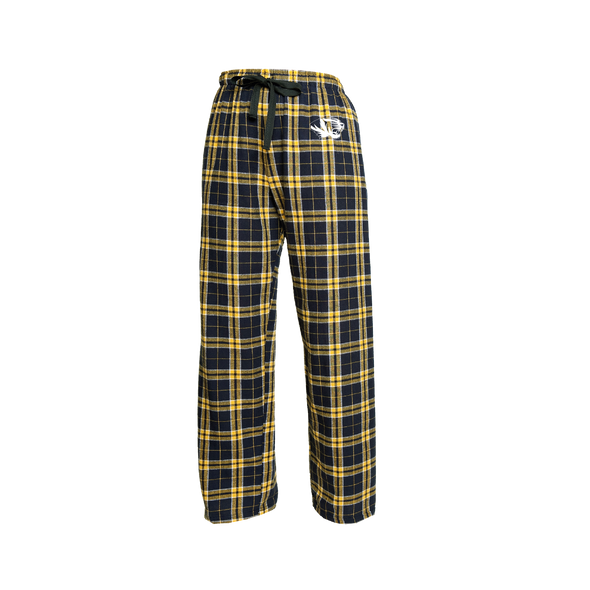 Mizzou Tiger Head Boxercraft Plaid Flannel Pants