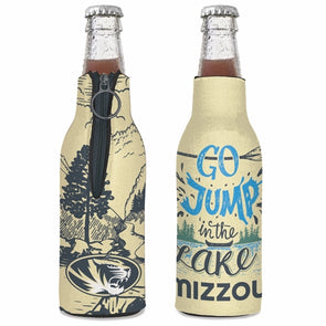 Mizzou Lake Life Go Jump in the Lake Bottle Can Holder