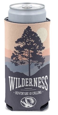 Mizzou Tigers Lake Life Slim Can Holder Mizzou Wilderness