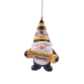 Mizzou Tigers Gnome Sweet Gnome Ornament