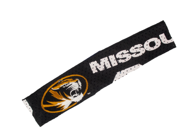 Mizzou Jersey Fan Band Head Band Black