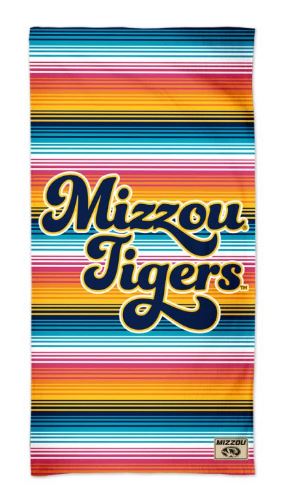 Mizzou Tigers Spectra Lake Vibes Beach Towel