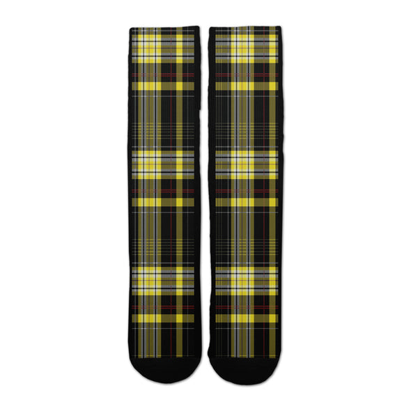 Mizzou Official Plaid Socks