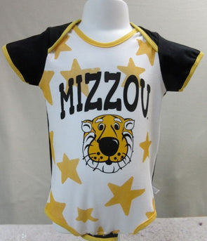 Mizzou Tigers Third Street Truman Stars Onesie