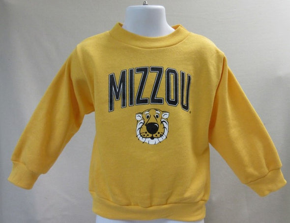 Mizzou Tigers Third Street Kids Gold Truman Sweatshirt