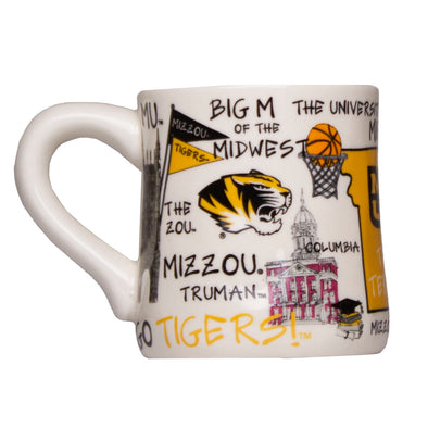 Mizzou Tigers Icon Campus Logos Ceramic Mug