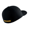 Mizzou Nike® 2023 Swoosh Flex Oval Tiger Head Black Hat