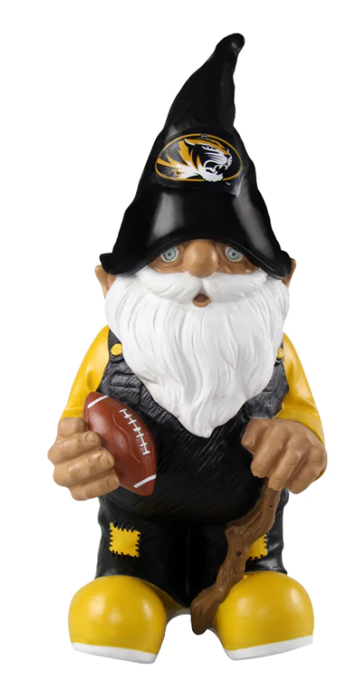 Mizzou Tigers Garden Gnome with Football