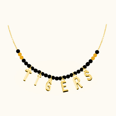 Mizzou Tigers Black and Gold Tigers Necklace