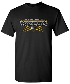 Marching Mizzou 2022 Columns Black T-Shirt