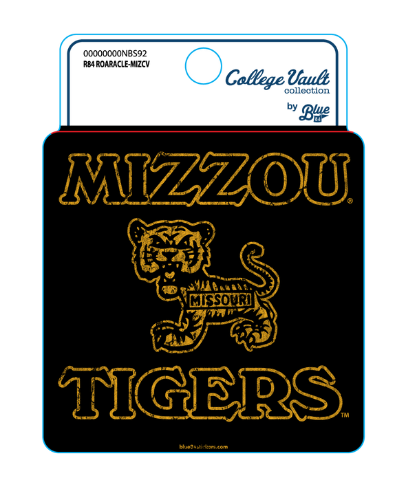 Mizzou Tigers Vinyl Vault Small Roaring Tiger Sticker
