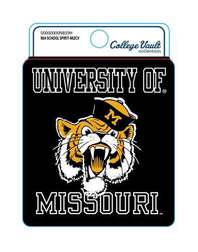 Mizzou Tigers Vinyl Vault Fierce Beanie Tiger Sticker