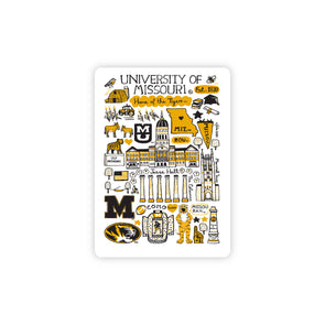 Mizzou Tigers Julia Gash Playing Cards