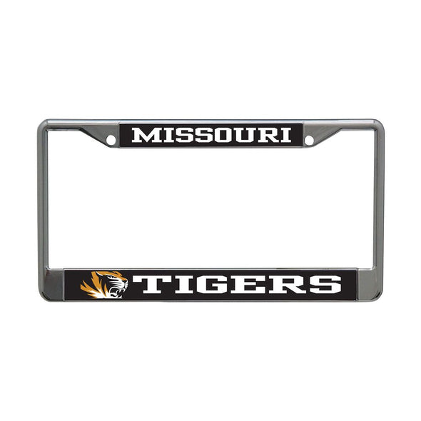 Mizzou Missouri Tigers Silver License Frame
