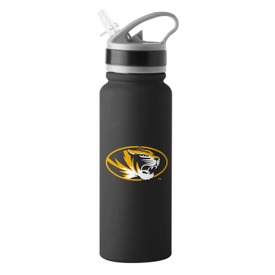 Mizzou Tigers Oval Tiger Head Fliptop Stainless Steel Water Bottle