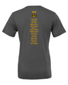 Mizzou Tigers NIL Men's Basketball Grey T-Shirt Jersey