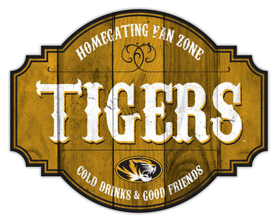 Mizzou Tigers Homegating Tavern Tiger Head Wall Sign