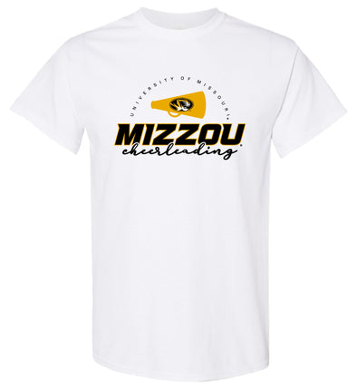 Mizzou Tigers Cheerleading White T-Shirt