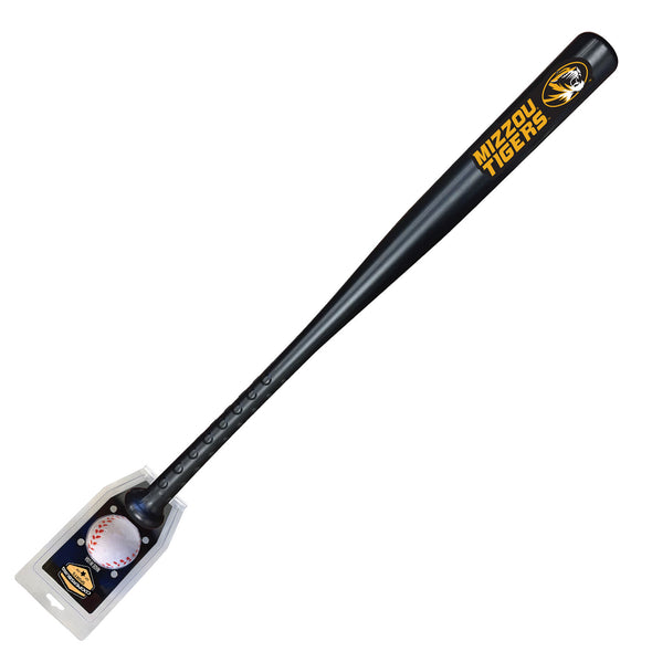 Mizzou Tigers Oval Tiger Head Bat and Ball Set