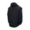 Mizzou Tigers Oval Tiger Head Anorak Pullover Windshirt Black and White Jacket