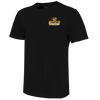 Mizzou Tigers Baseball Head Player Oval Tiger Head Black T-Shirt